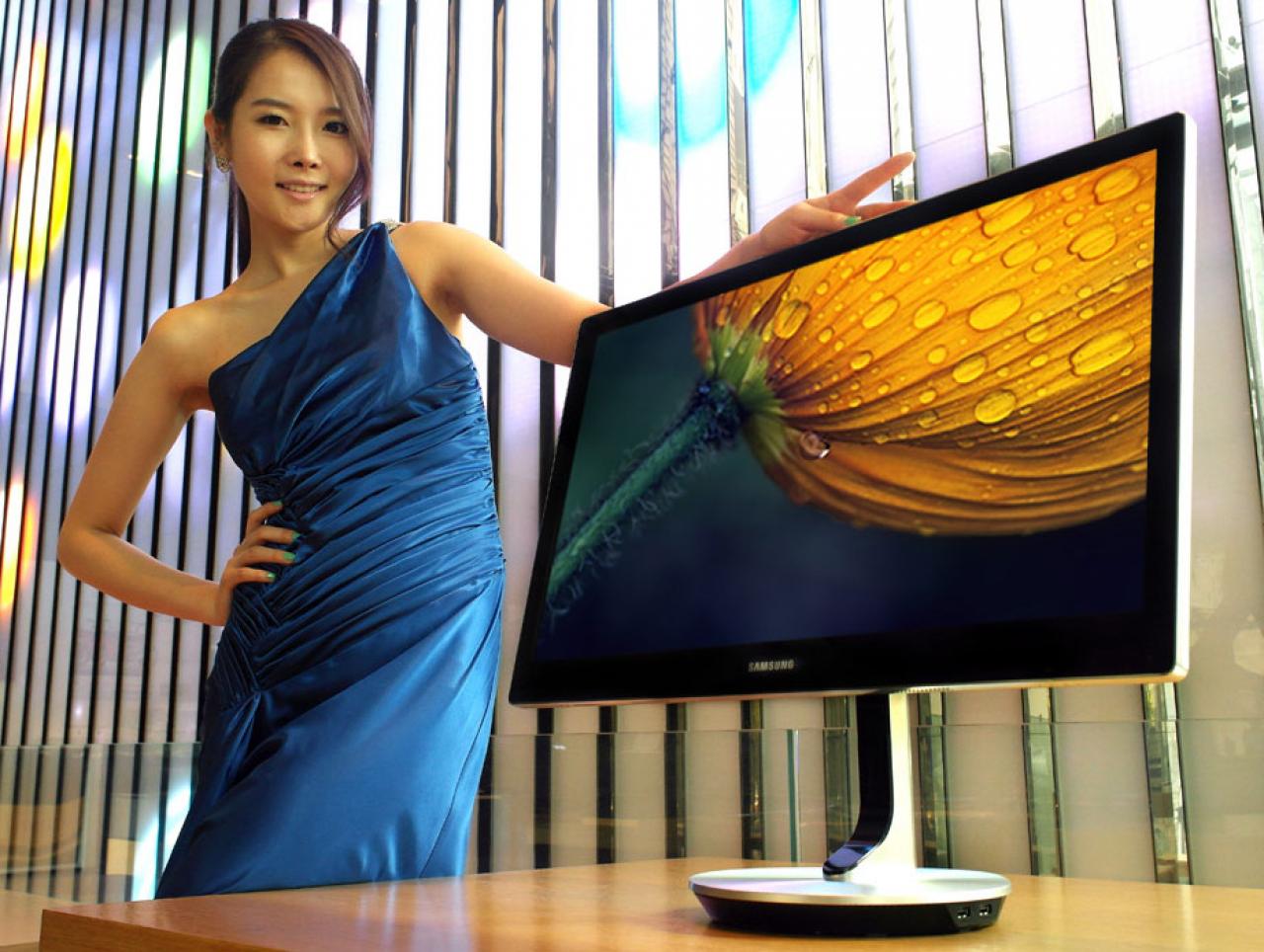 [24/05/2012] Samsung kündigt Luxus-Monitor mit 27-Zoll-Super PLS-Panel an