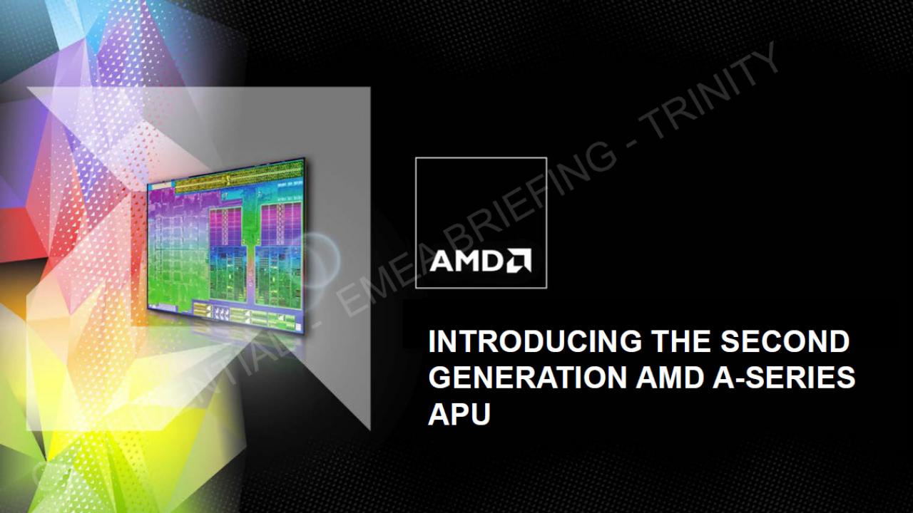 [14/05/2012] Fudzilla: AMD bringt Dual-Core-Trinity A6-5400K mit bis zu 3,8 GHz (1)