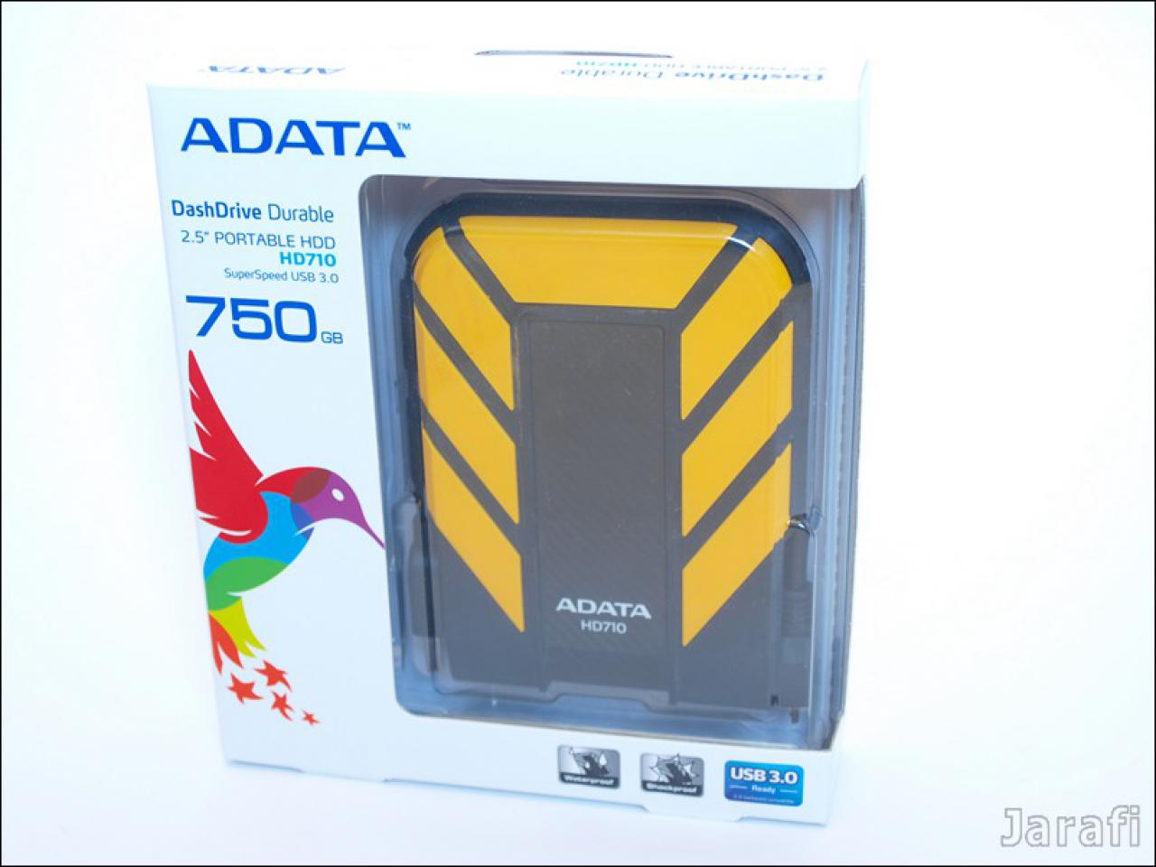 [16/05/2012] Adata Dashdrive: Mobile USB-3.0-Festplatte im absoluten Härtetest mit Eis, Wasser und Matsch (2)
