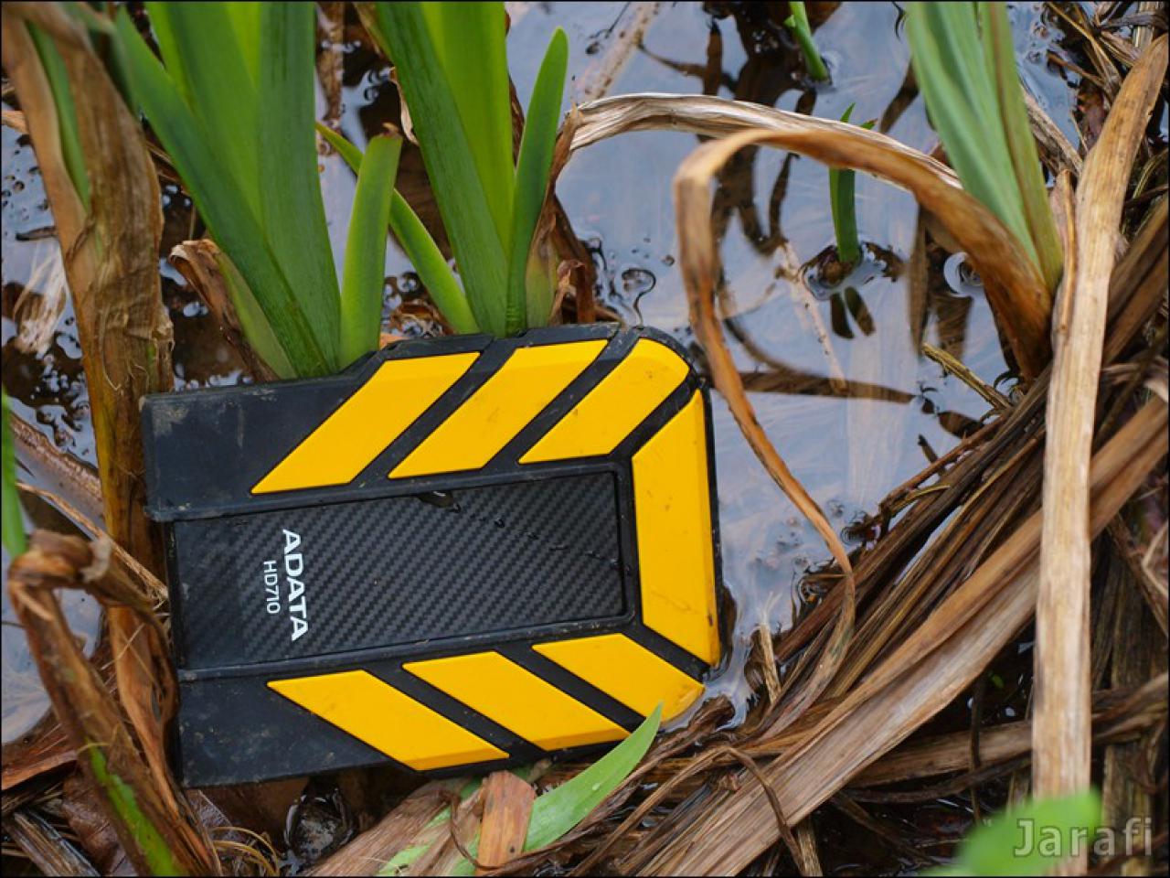 [16/05/2012] Adata Dashdrive: Mobile USB-3.0-Festplatte im absoluten Härtetest mit Eis, Wasser und Matsch (20)