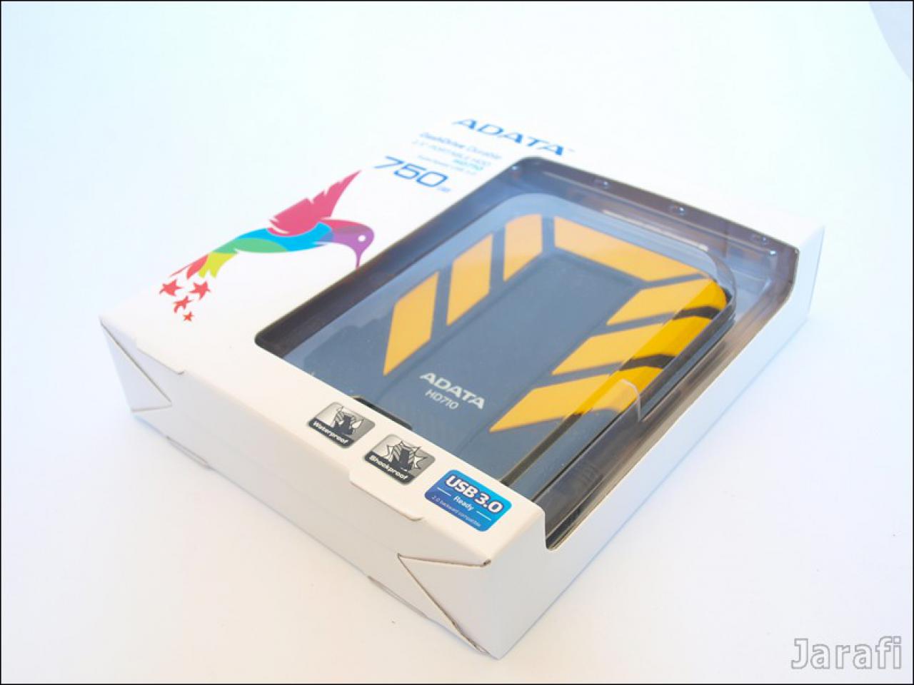 [16/05/2012] Adata Dashdrive: Mobile USB-3.0-Festplatte im absoluten Härtetest mit Eis, Wasser und Matsch (3)