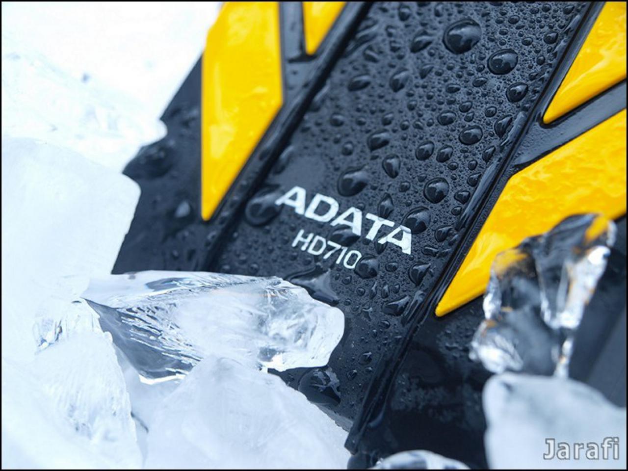[16/05/2012] Adata Dashdrive: Mobile USB-3.0-Festplatte im absoluten Härtetest mit Eis, Wasser und Matsch (7)