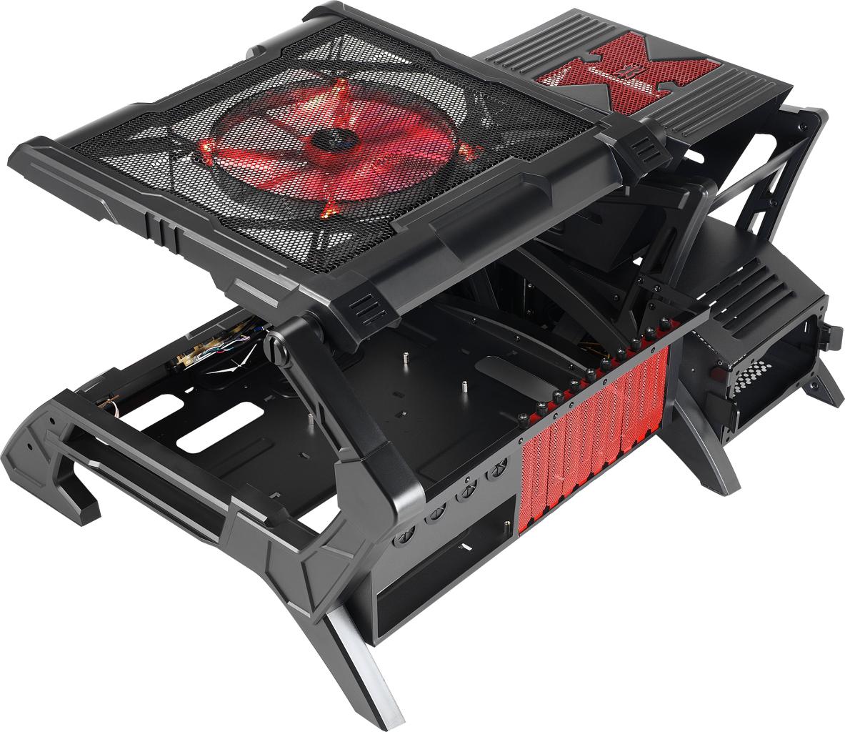 [21/05/2012] Aerocool Strike-X Air: Offenes Gaming-Gehäuse für Bastler und Optik-Fetischisten (11)