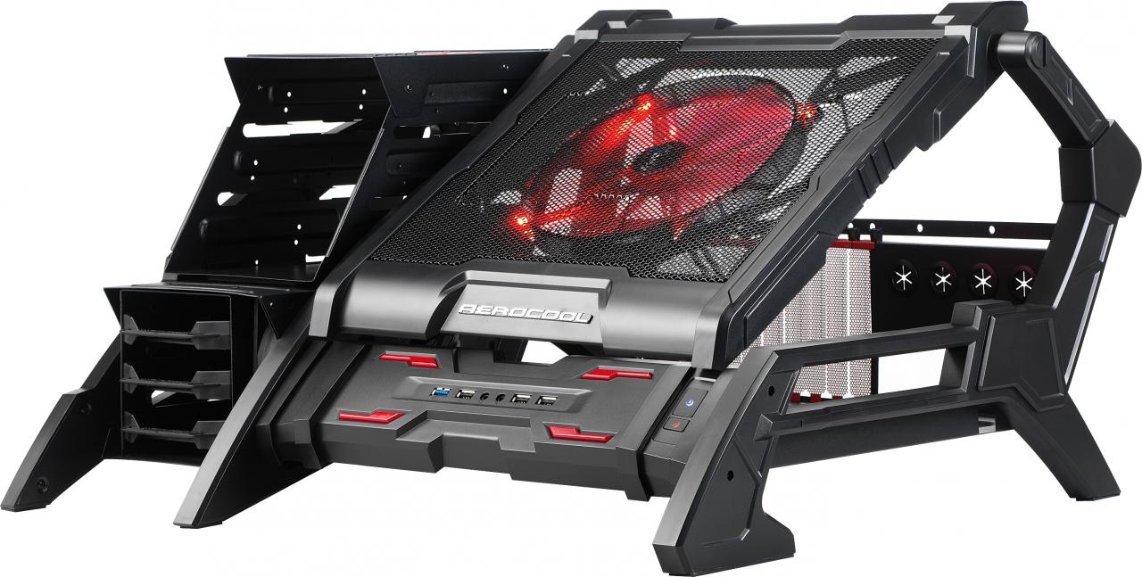 [21/05/2012] Aerocool Strike-X Air: Offenes Gaming-Gehäuse für Bastler und Optik-Fetischisten (4)