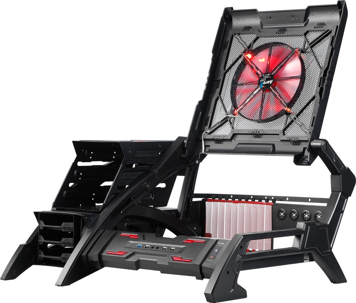 [21/05/2012] Aerocool Strike-X Air: Offenes Gaming-Gehäuse für Bastler und Optik-Fetischisten (5)