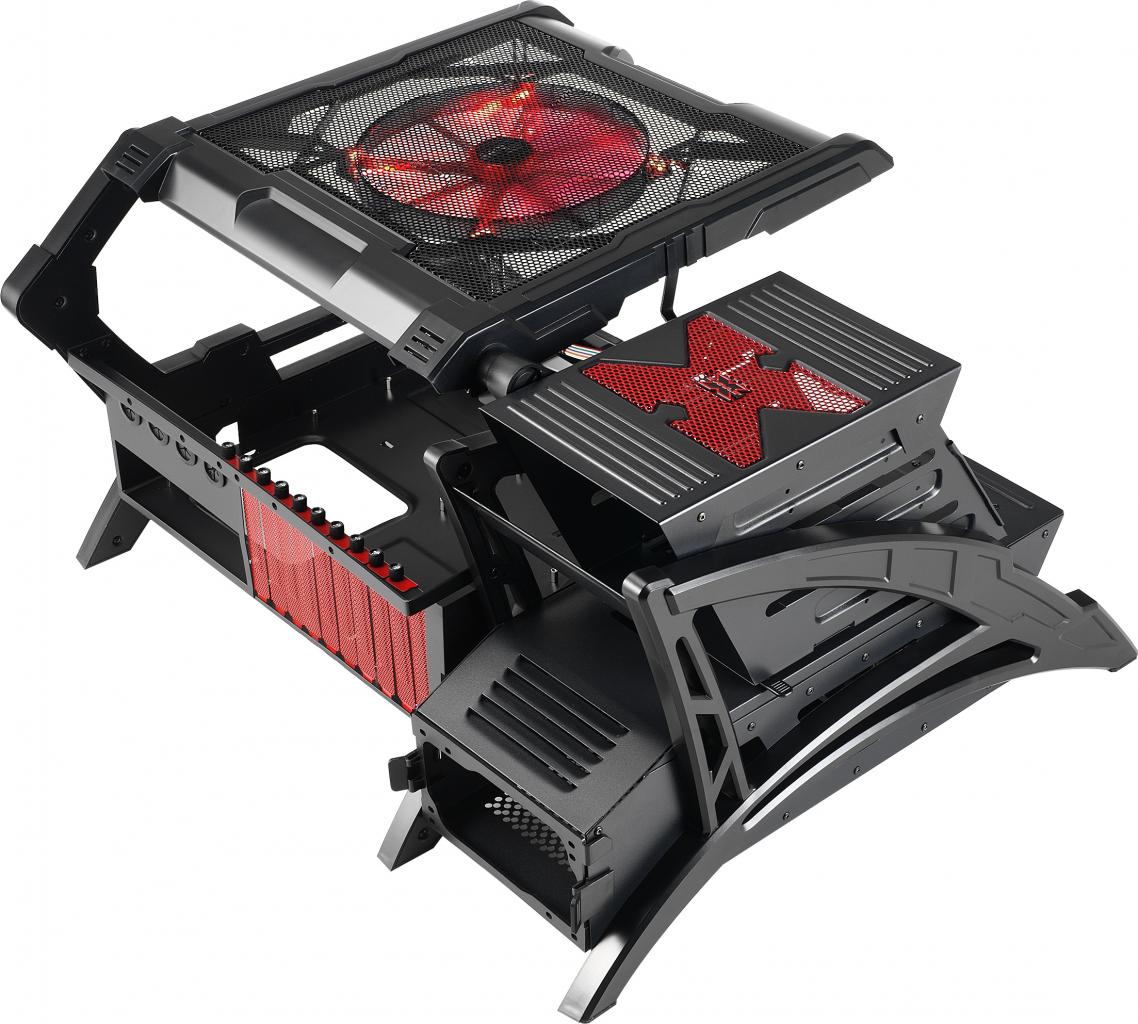 [21/05/2012] Aerocool Strike-X Air: Offenes Gaming-Gehäuse für Bastler und Optik-Fetischisten (8)