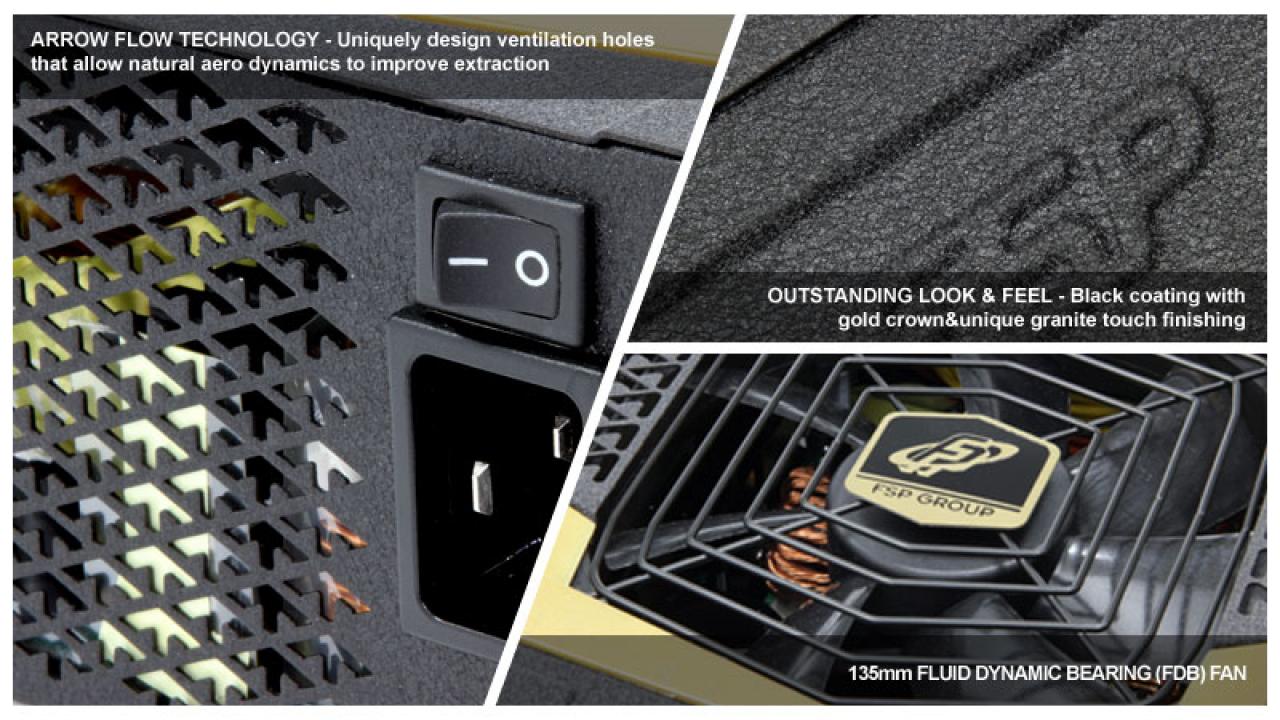 [09/05/2012] FSP Aurum Pro: Neue Netzteilserie mit bis zu 1200 Watt und 80-Plus-Gold-Zertifikat