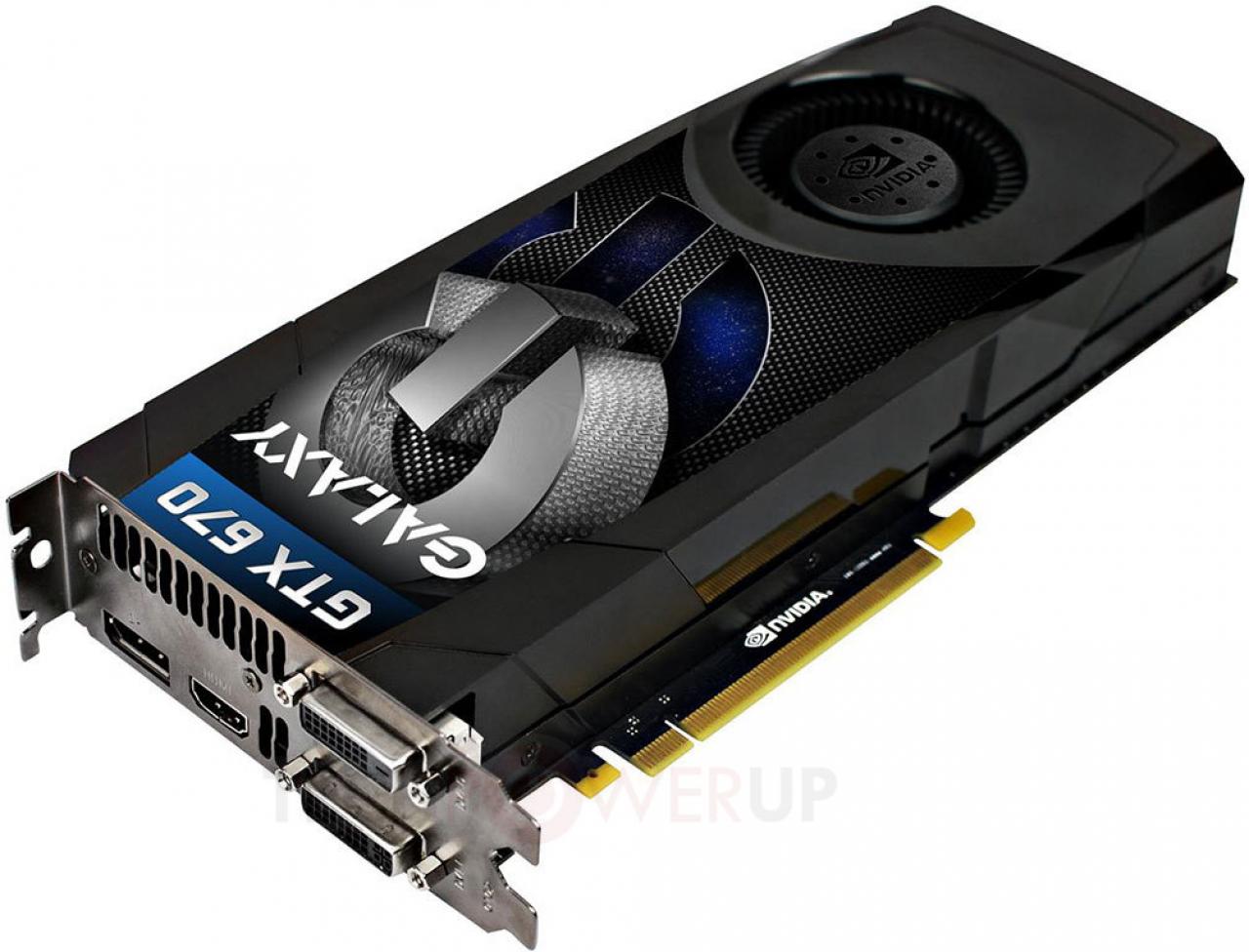 [11/05/2012] Galaxy Geforce GTX 670: 1.006/1.058/3004 MHz