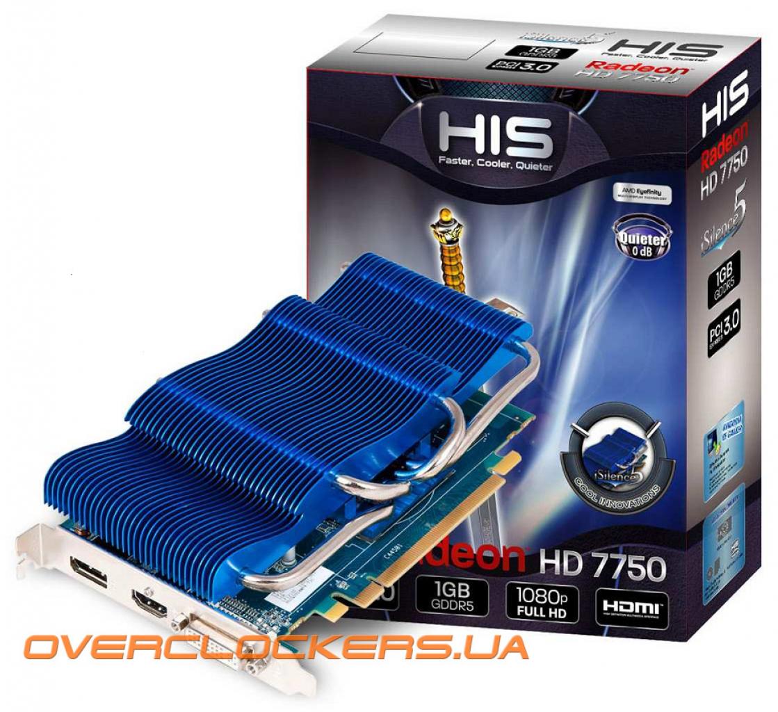 [16/05/2012] HIS Radeon HD 7750 iSilence 5: Passiv gekühlte DX11.1-Karte für Silent-Fans