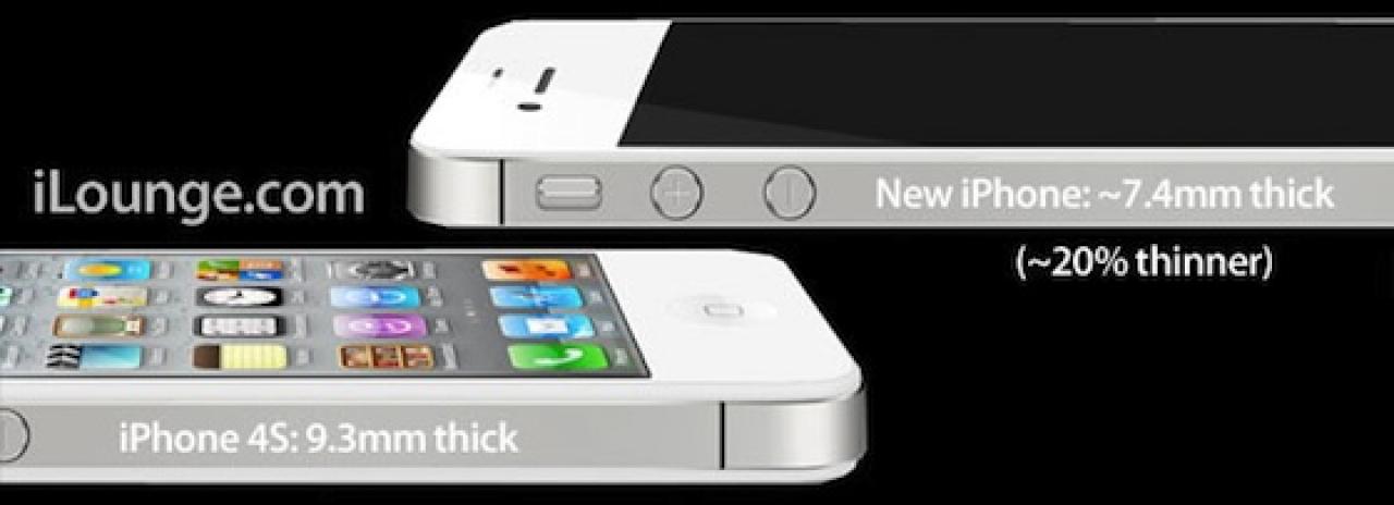 [04/05/2012] Apple iPhone 5: 4-Zoll-Display und Metall-Rückseite