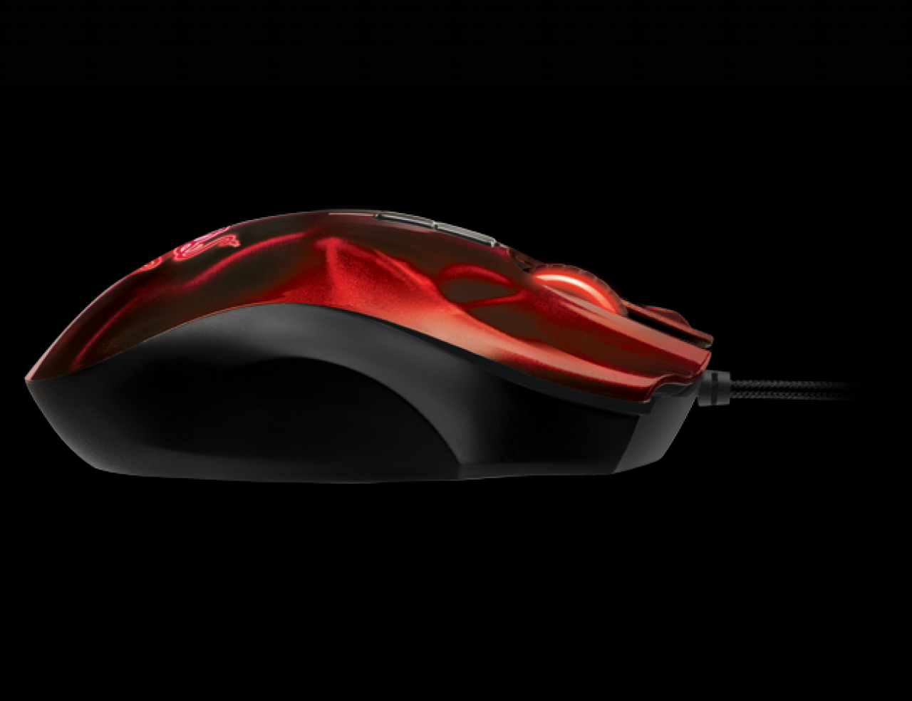 [02/05/2012] Speziell für MMO und MMORPG: Razer veröffentlicht Gaming-Maus Naga Hex Wraith Red Edition (3)
