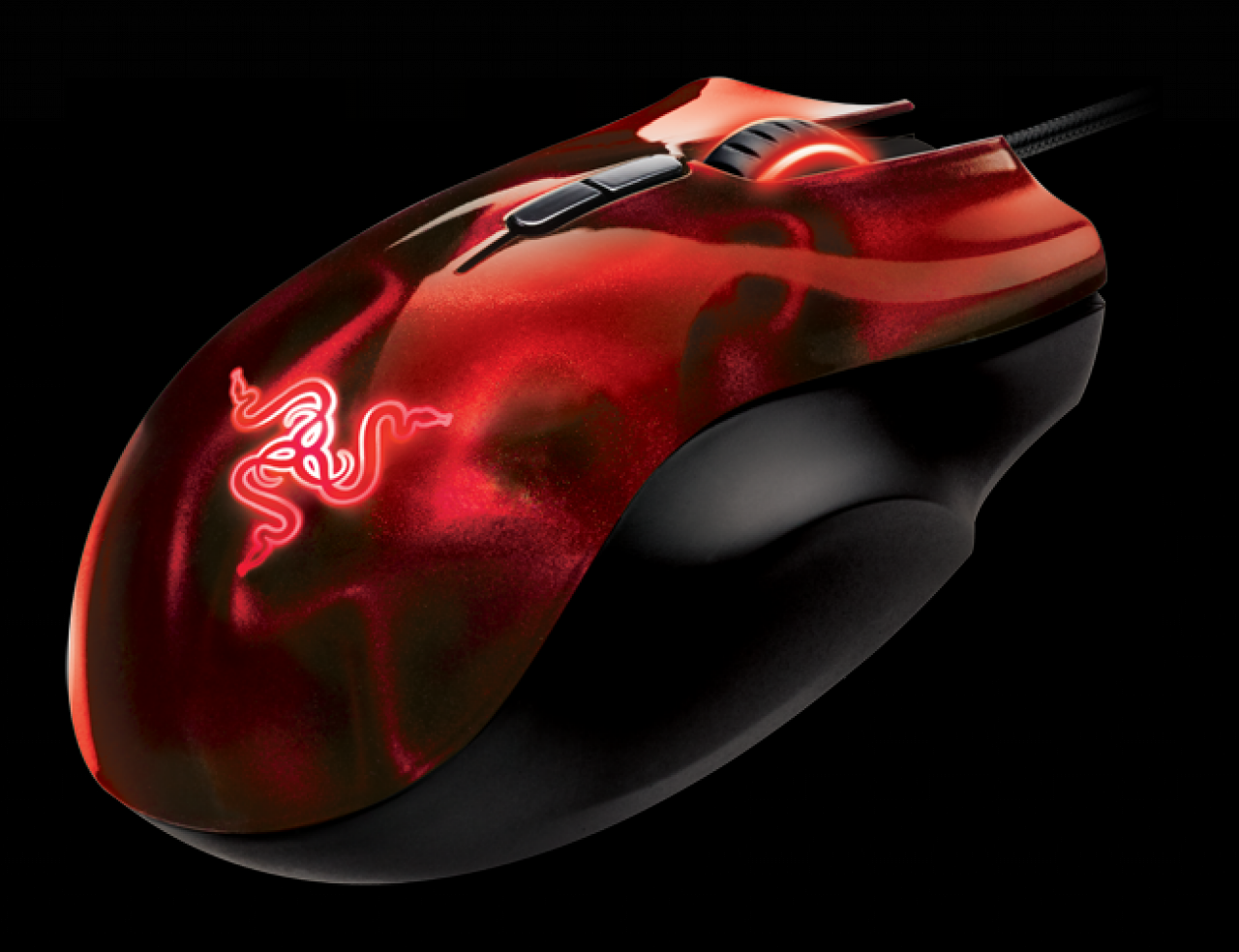 [02/05/2012] Speziell für MMO und MMORPG: Razer veröffentlicht Gaming-Maus Naga Hex Wraith Red Edition (4)