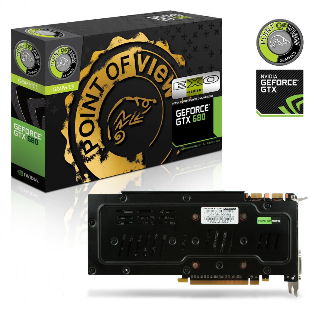 [17/05/2012] Die Point of View Geforce GTX 680 ist mit einem Kühler von Arctic Cooling ausgestattet. (1)