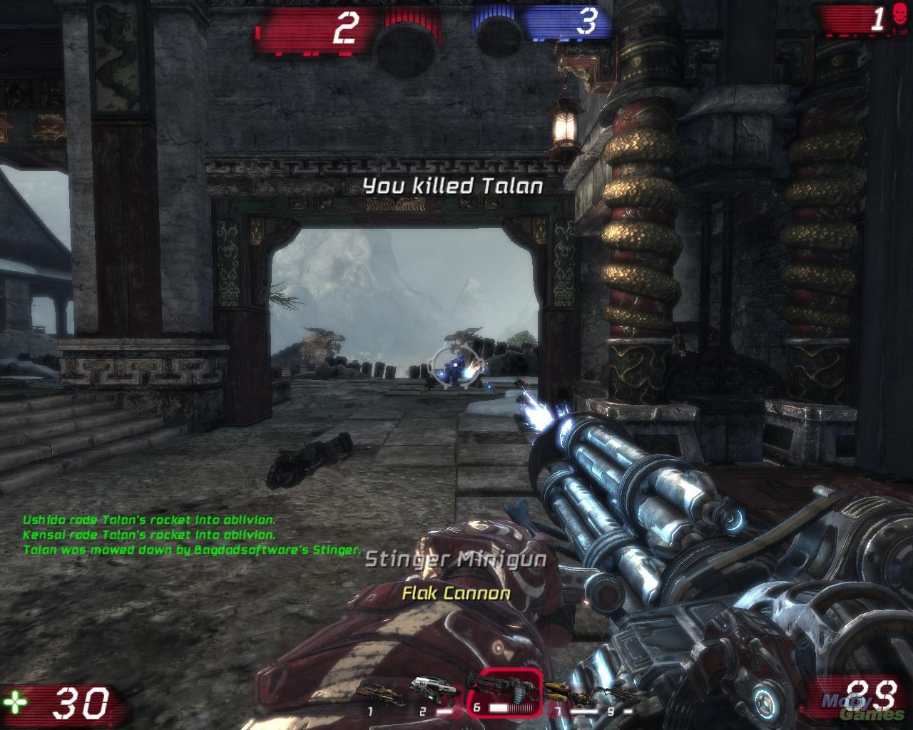 [25/06/2012] Unreal Tournament 3 (2007): Im Jahr 2007 brachen richtige Jubelstürme los, als Midway Games den Shooter Unreal Tournament 3 veröffentlicht hatte. Weniger begeistert zeigte sich die Fachpresse allerdings von der deutsche Lokalisation. Zensur und völlig lieblose Sprecher waren ein klares Minus der deutschen Version.