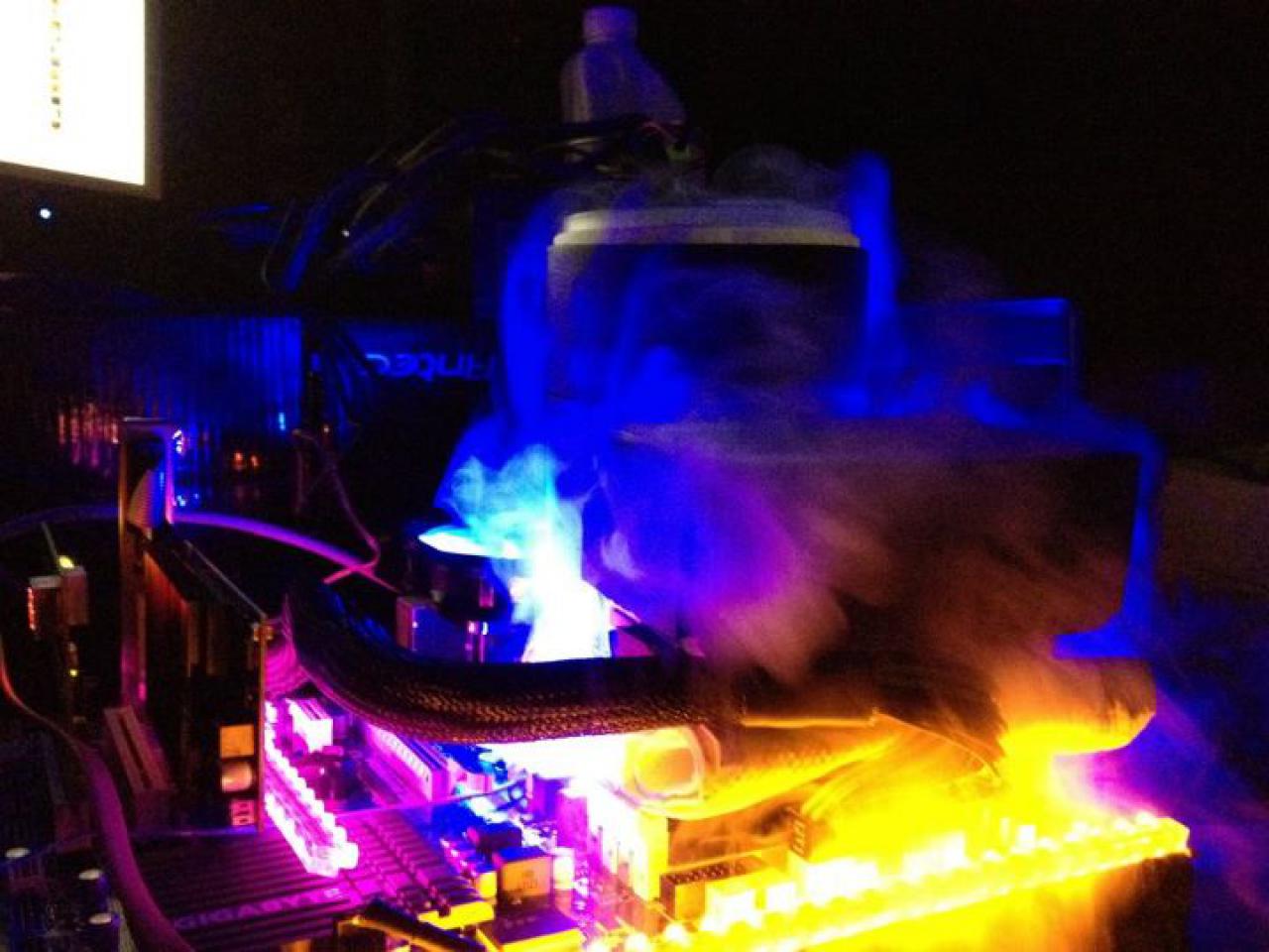 [13/06/2012] Mit fast -170 Grad Celsius wurde ein neue Taktrekord für Arbeitsspeicher aufgestellt. (3)