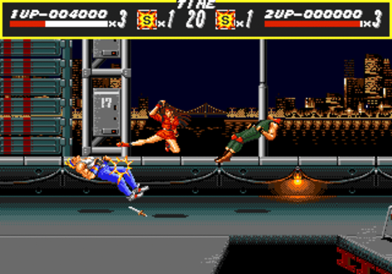 [19/06/2012] Streets of Rage: Um die Straßen in Streets of Rage von Bösewichtern zu leeren, müssen Sie im Team zusammen arbeiten. Ansonsten könnten Sie schnell den Schlägen und Tritten Ihrer Widersacher erliegen.(lokal: 2)