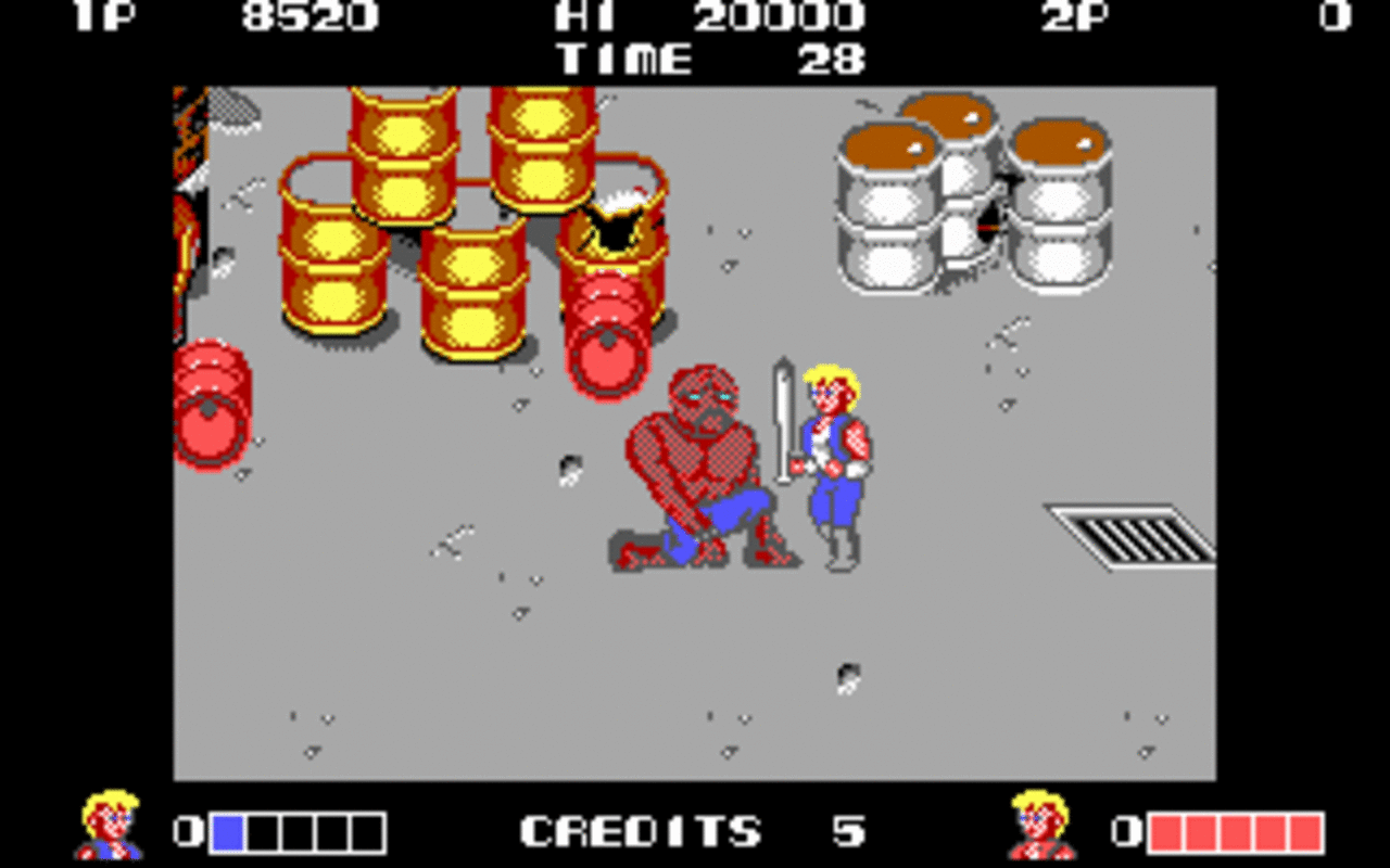 [19/06/2012] Double Dragon: Das Beat'em Up Double Dragon trumpfte schon im Jahr 1988 mit einem coolen Koop-Modus auf. Besonderer Kniff an der Geschichte: Im letzten Level müssen die beiden Kämpfer gegeneinander antreten, den nur ein Spieler kann die hübsche Freundin retten. (lokal: 2)
