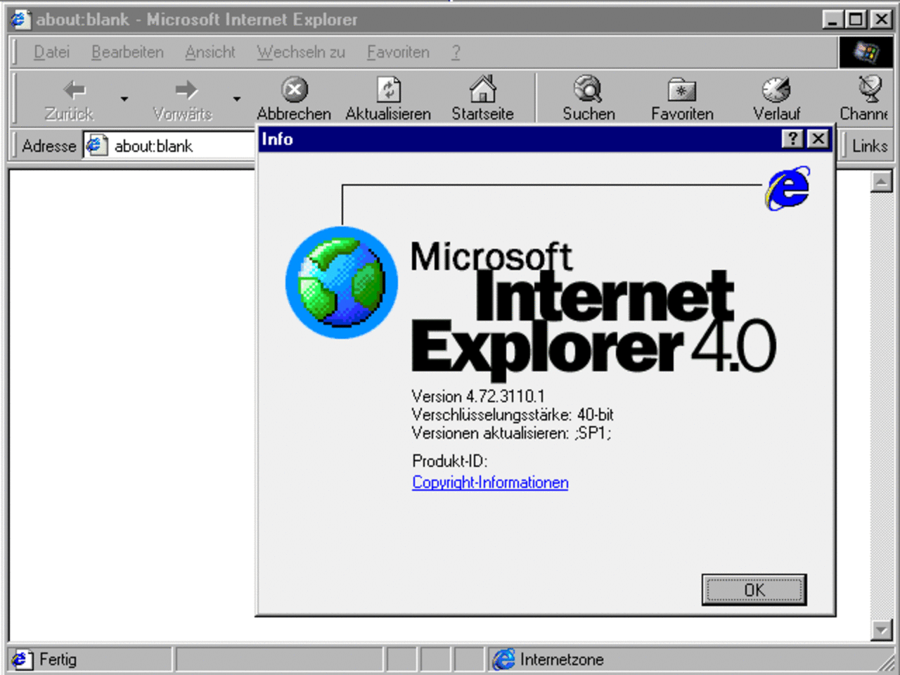 [22/06/2012] MIt dem Internet-Explorer begann die Erfolgsgeschichte des selbigen...