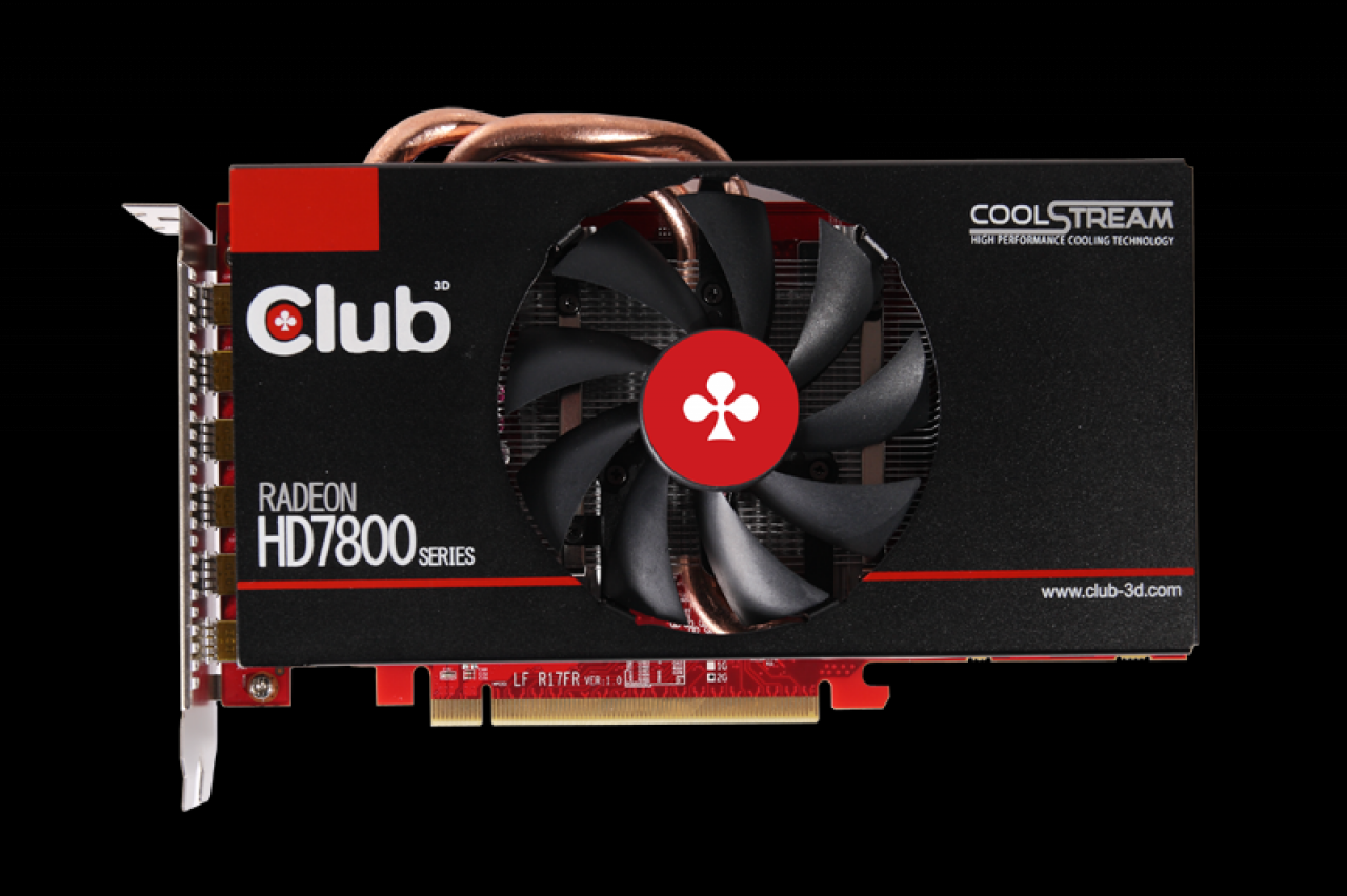 [02/06/2012] Club 3D stellt Radeon HD 7870 Eyefinity 6 mit sechs Mini-DisplayPorts vor (2)