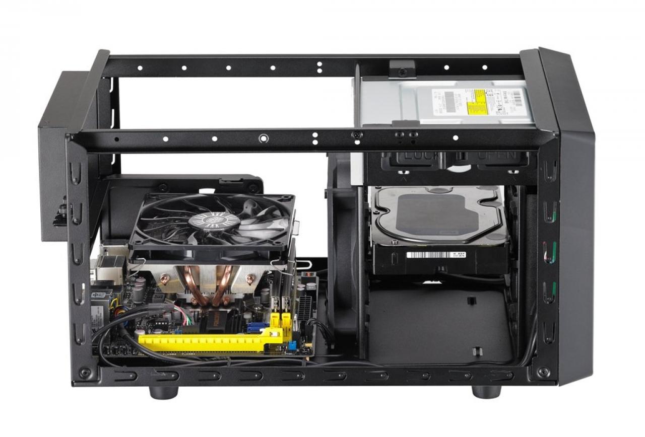 [29/06/2012] Mini-ITX-Gehäuse: Cooler Master enthüllt Elite 120 Advanced (3)