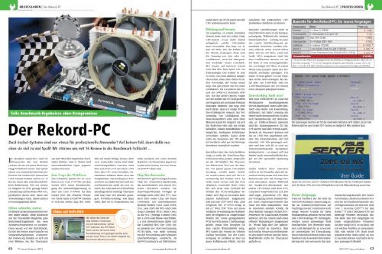 [27/06/2012] PCGH 08/2012: Der Rekord PC