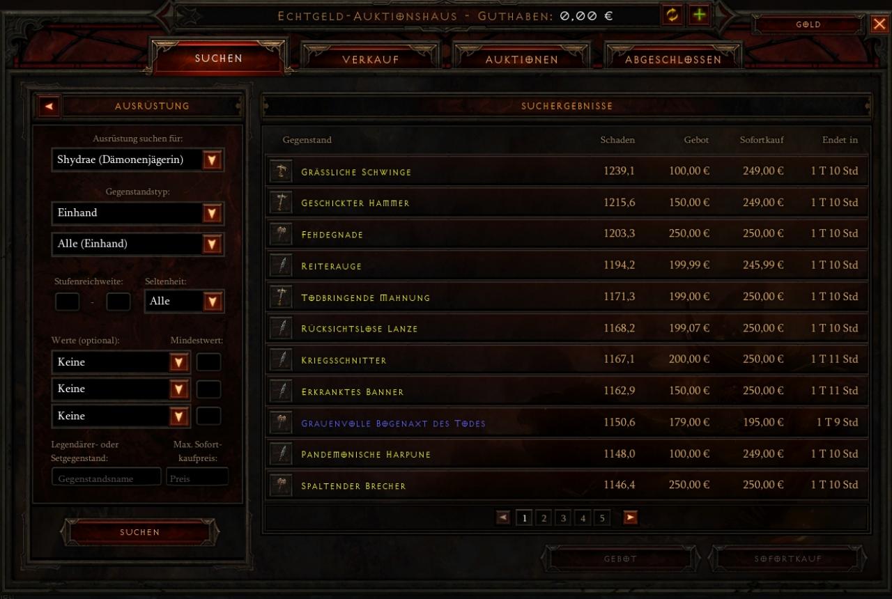 [15/06/2012] Diablo 3 Auktionshaus: Kommentar zur Rechtslage bei virtuellen Gegenständen 