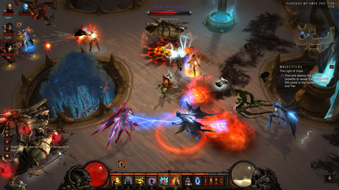 [19/06/2012] Diablo-Serie: Wohl kein RPG-Titel setzte so auf Koop-Action wie Diablo 2 von Blizzard. Mit dem dritten Teil wurde der Multiplayer-Aspekt noch weiter ausgebaut, immerhin können Sie inzwischen nur noch online spielen, da liegt es nahe gleich seine Freunde mit einzuladen. (online: 4-8; Spielabhängig)