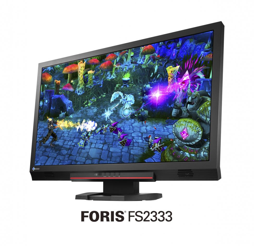 [14/06/2012] Eizo kündigt Luxus-Gamer-Monitor Foris FS2333 mit IPS-Panel an