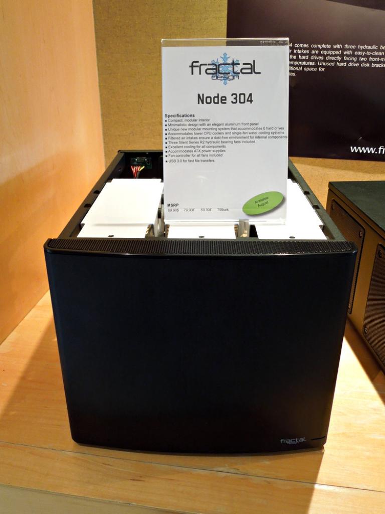 [08/06/2012] Fractal Design: Mini-ITX-Gehäuse Node 304 und ATX-Gehäuse Node 605 (1)