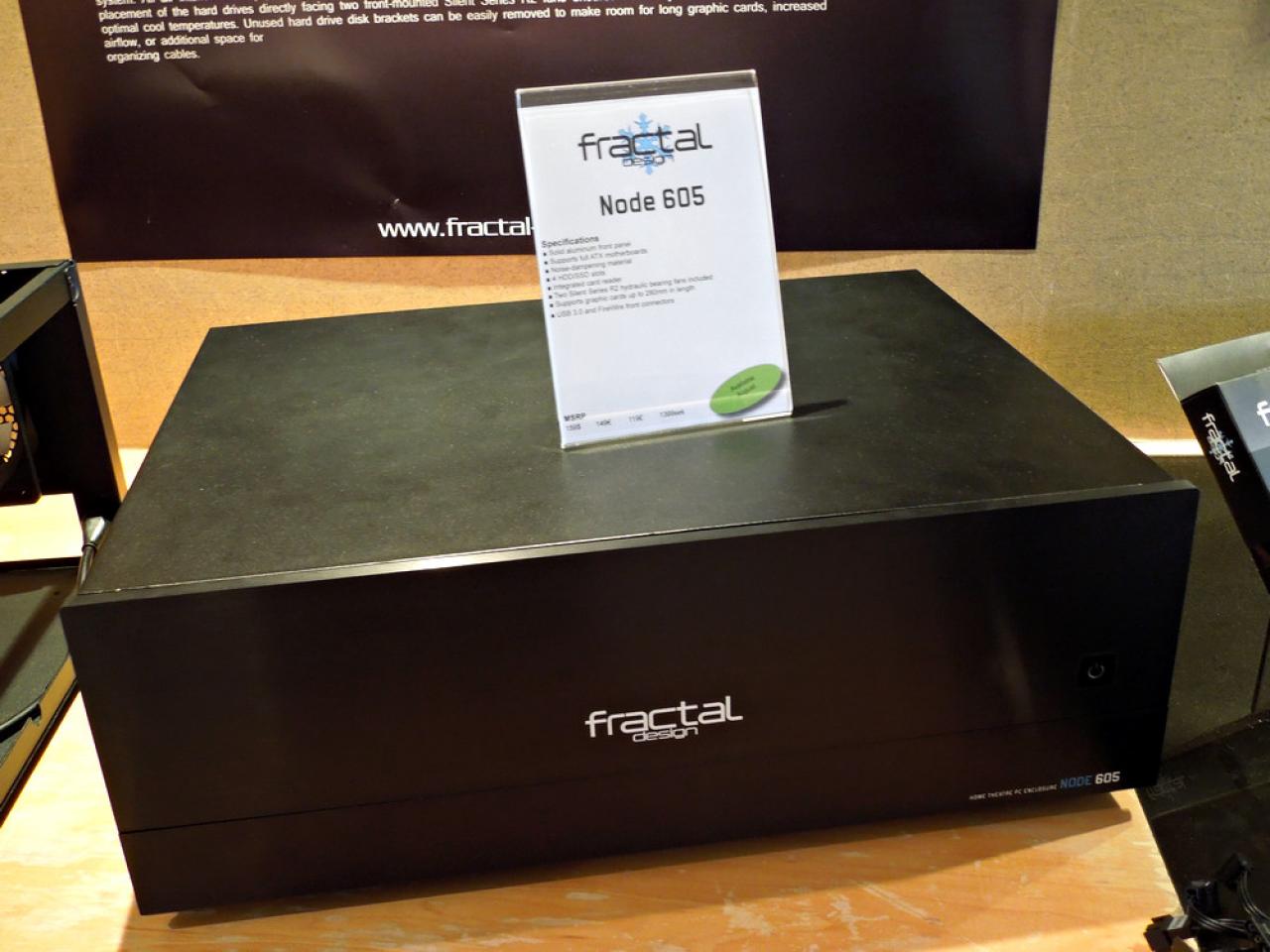 [08/06/2012] Fractal Design: Mini-ITX-Gehäuse Node 304 und ATX-Gehäuse Node 605 (2)