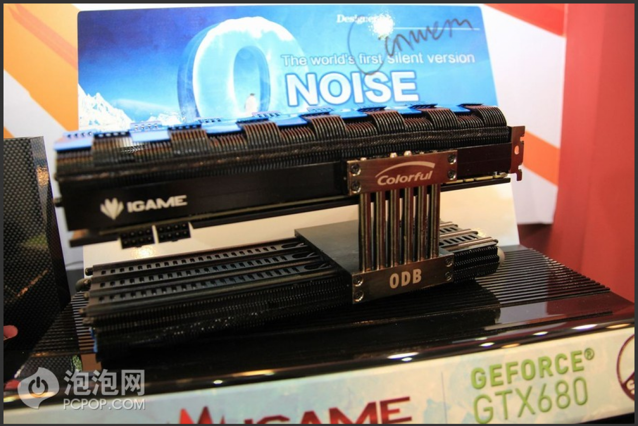 [11/06/2012] Colorful: GTX 680 mit passiver Kühlung - mehr Bilder zum Heatpipe-Monster (12)
