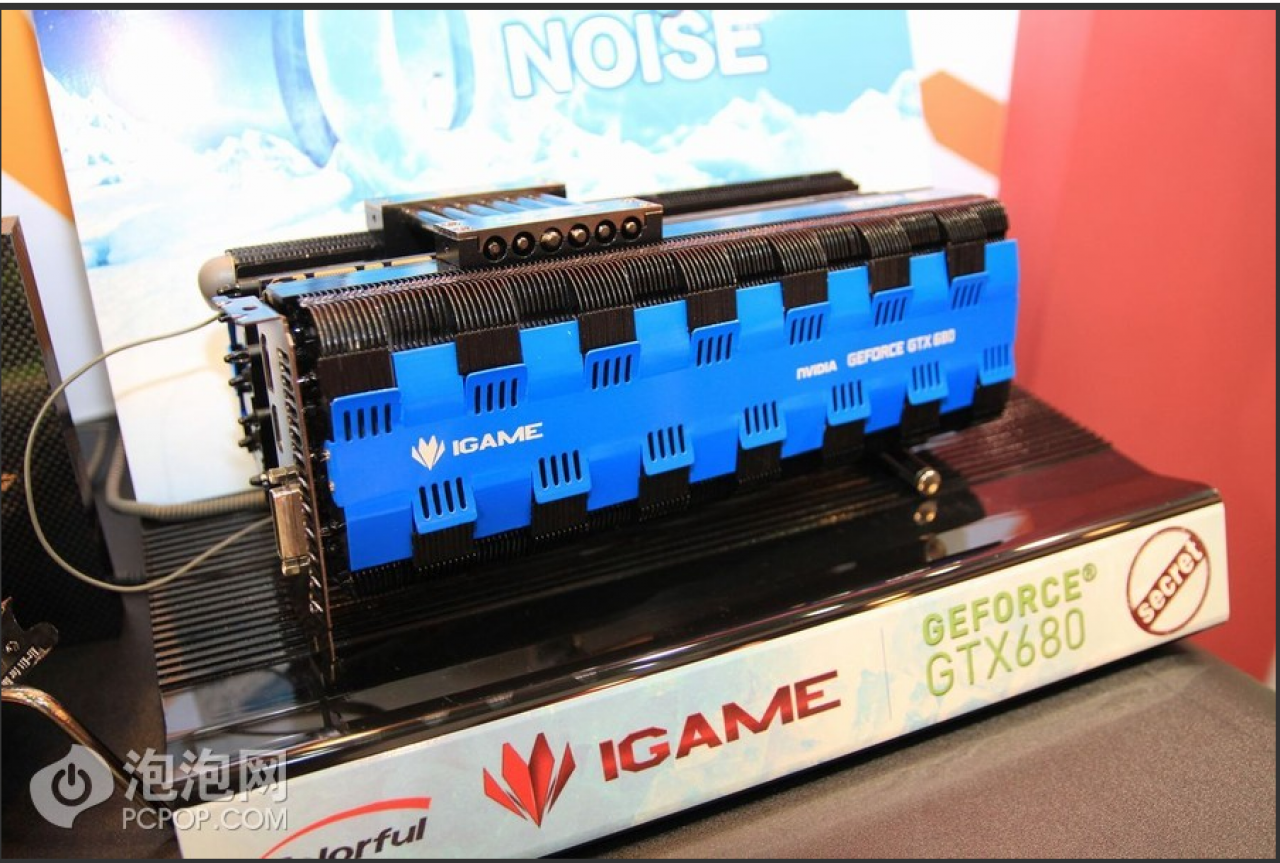 [11/06/2012] Colorful: GTX 680 mit passiver Kühlung - mehr Bilder zum Heatpipe-Monster (8)