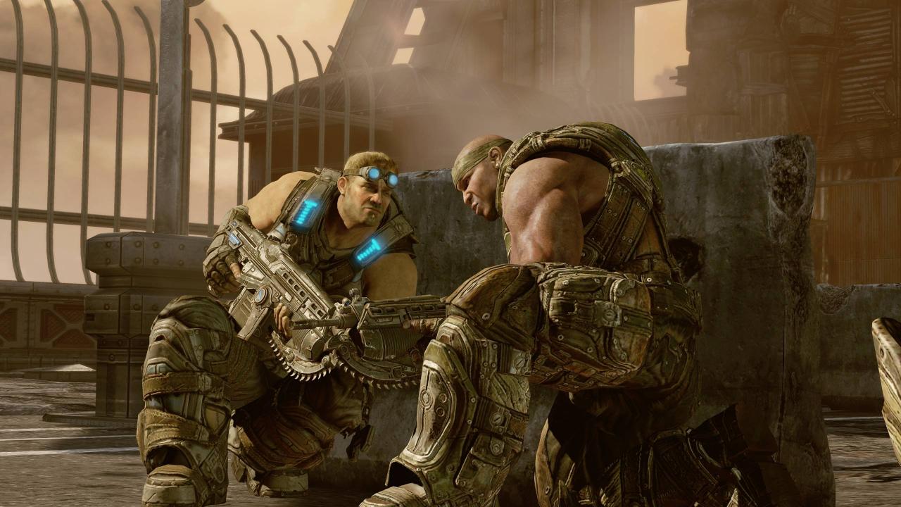 [19/06/2012] Gears of War-Serie: Das Action-Feuerwerk in Gears of War 3 lässt sich natürlich am besten mit einem guten und eingeschworenen Team überstehen. Damit die Locust auch auf dem höchsten Schwierigkeitsgrad brav das Zeitliche segnen, sollten Sie mit Ihren Mitstreitern als Einheit agieren. (lokal: 0-2; online: 2-5; Spielabhängig)