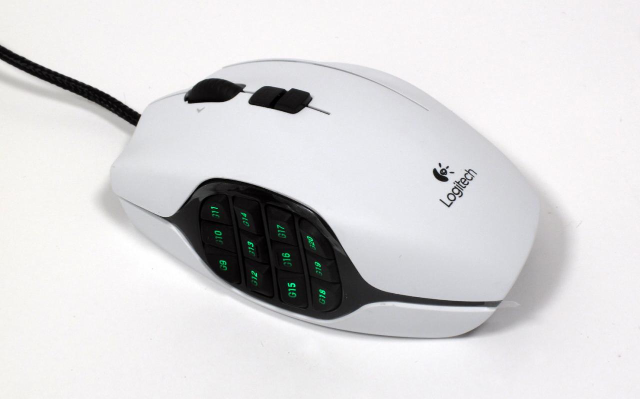 [26/06/2012] Neu im Testlabor: Logitech G600 MMO Gaming Mouse in Weiß (4)