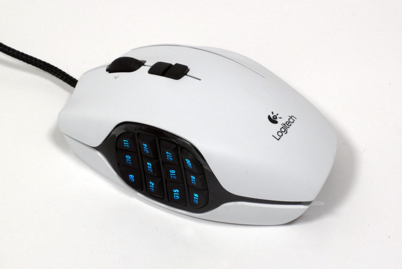 [26/06/2012] Neu im Testlabor: Logitech G600 MMO Gaming Mouse in Weiß (5)
