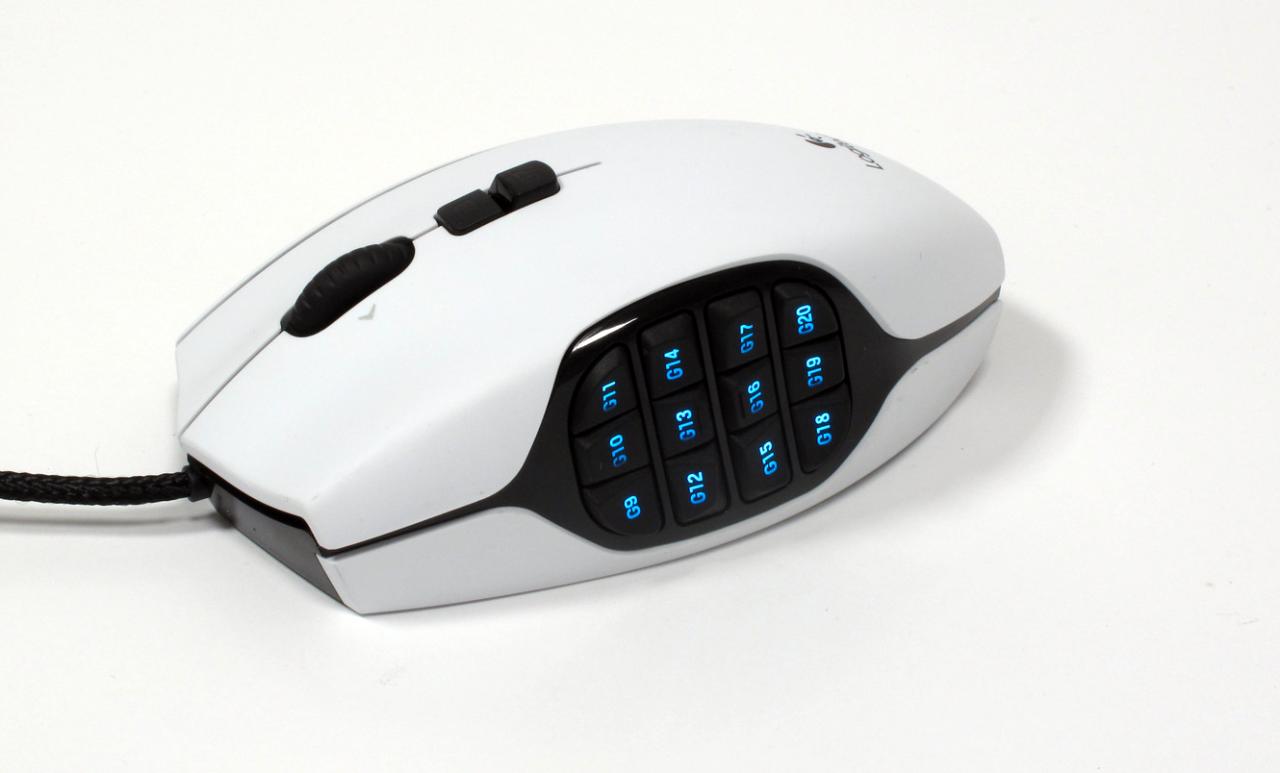 [26/06/2012] Neu im Testlabor: Logitech G600 MMO Gaming Mouse in Weiß (9)