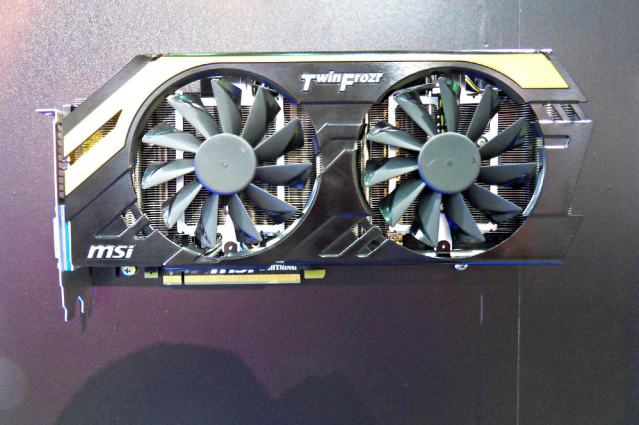 [06/06/2012] MSI Geforce GTX 680 Lightning: Blitzschnell mit Staubschutz und 3DMark for Windows 8 und per Lüfter aufrüstbare Radeon HD 7770 (1)
