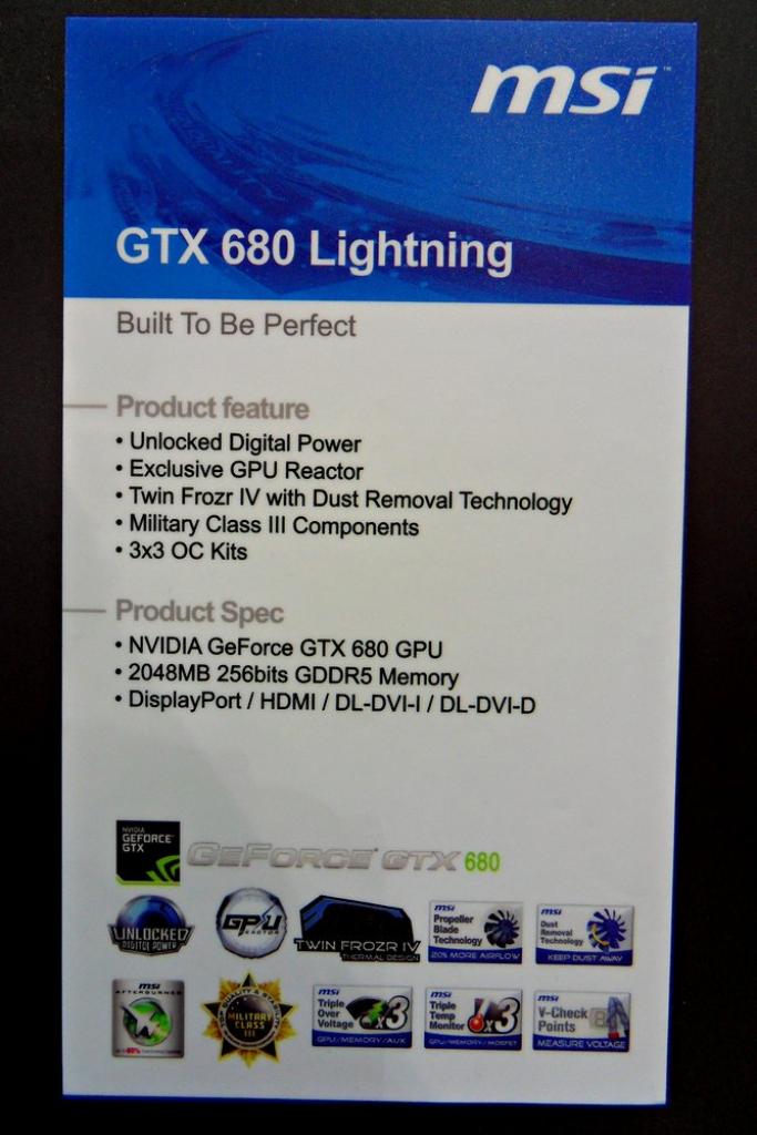 [06/06/2012] MSI Geforce GTX 680 Lightning: Blitzschnell mit Staubschutz und 3DMark for Windows 8 und per Lüfter aufrüstbare Radeon HD 7770 (8)