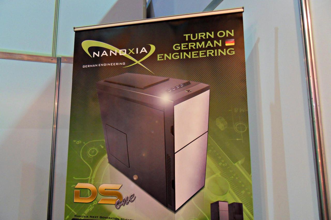 [05/06/2012] Nanoxia zeigt die Silent-Gehäuse der DS-Serie