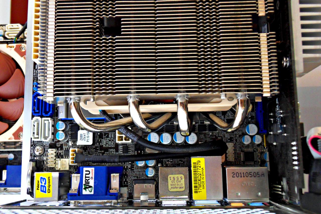 [05/06/2012] Noctua: CPU-Kühler-Prototypen vom HTPC-Winzling bis zum 140-mm-Doppelturm abgelichtet - plus neue Lüfter (3)