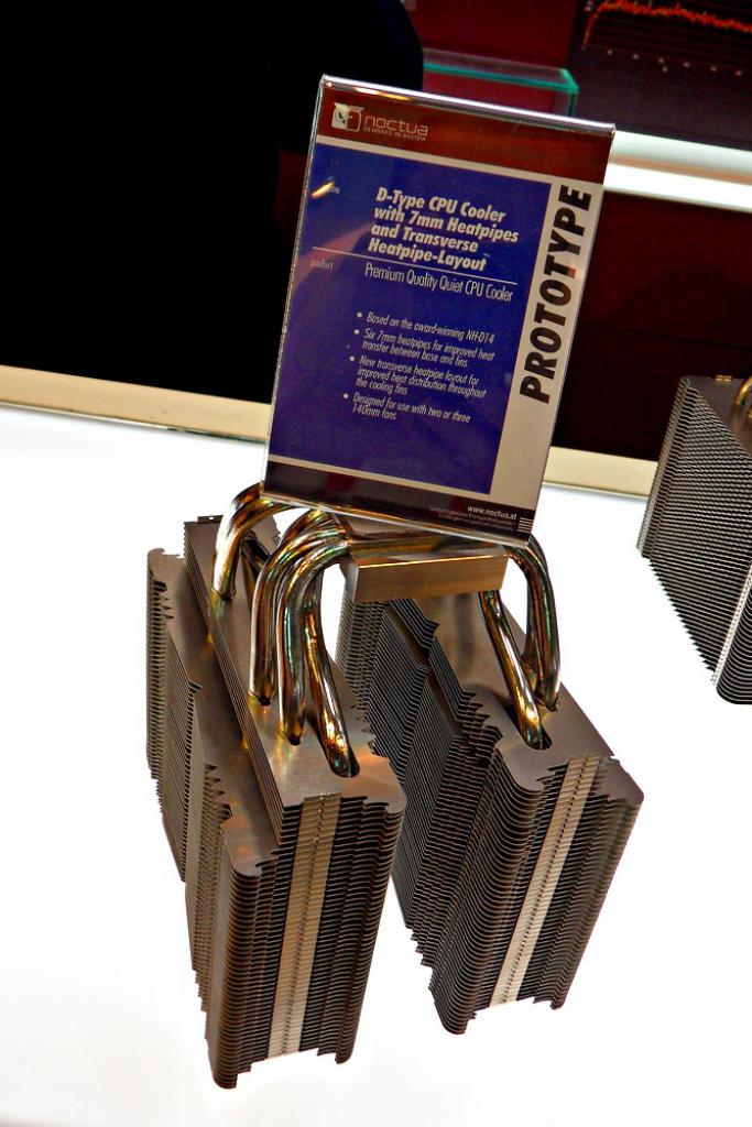 [05/06/2012] Noctua: CPU-Kühler-Prototypen vom HTPC-Winzling bis zum 140-mm-Doppelturm abgelichtet - plus neue Lüfter (25)