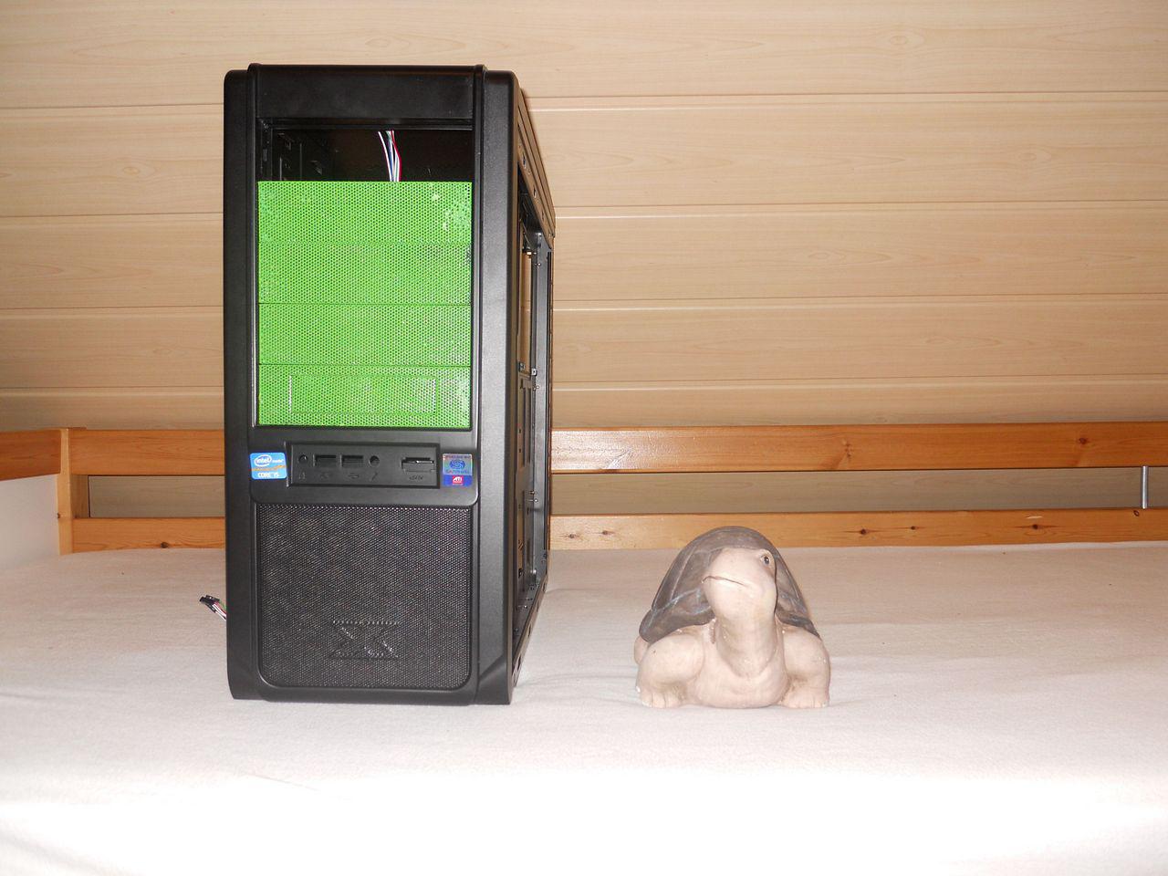 [25/06/2012] Einmal in Grün, bitte! Casemodder verpasst Xigmatek Midgard einen neuen Anstrich (17)