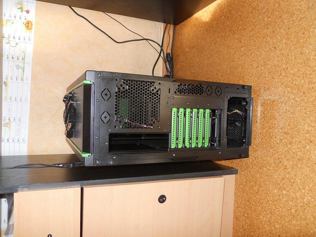 [25/06/2012] Einmal in Grün, bitte! Casemodder verpasst Xigmatek Midgard einen neuen Anstrich (22)