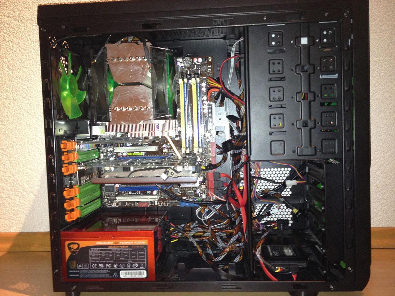 [25/06/2012] Einmal in Grün, bitte! Casemodder verpasst Xigmatek Midgard einen neuen Anstrich (57)
