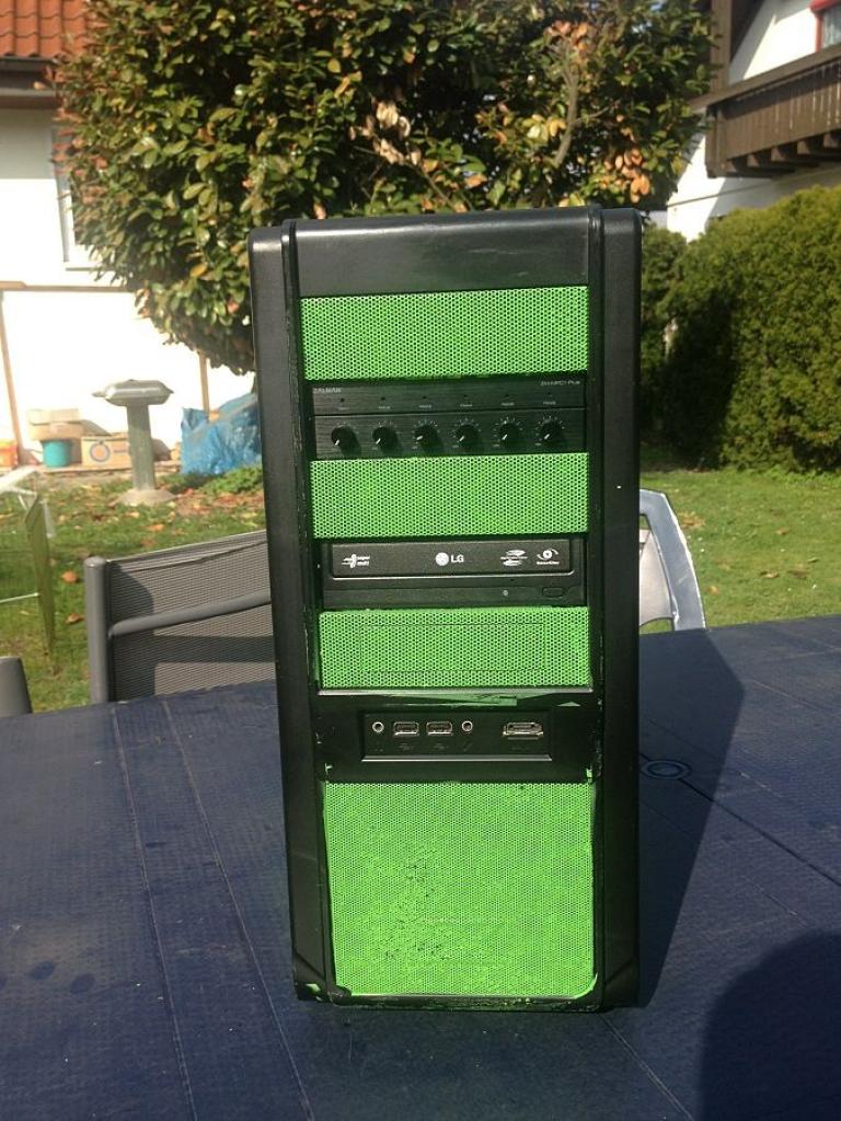 [25/06/2012] Einmal in Grün, bitte! Casemodder verpasst Xigmatek Midgard einen neuen Anstrich (82)