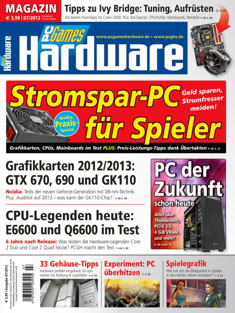 [01/06/2012] PCGH 07/2012: Cover Magazin