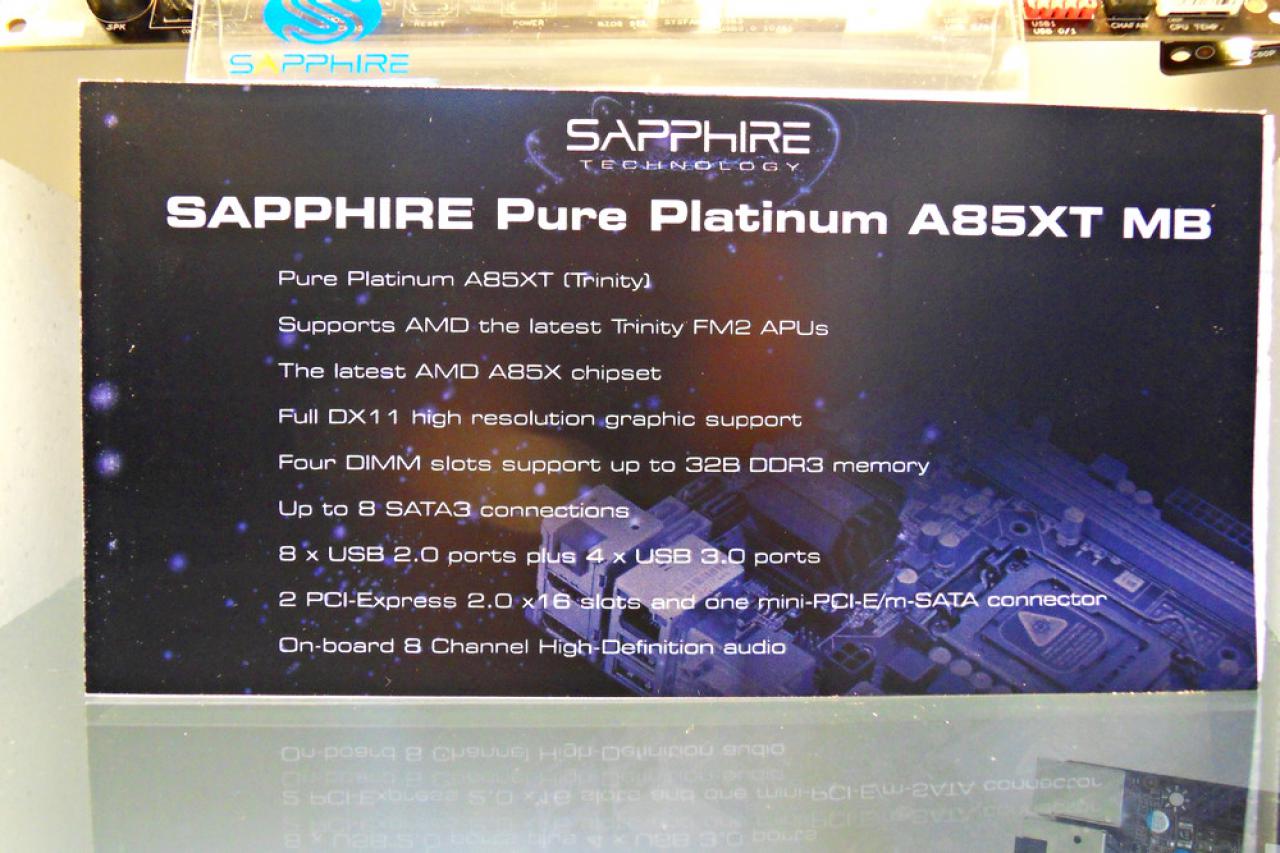 [06/06/2012] Sapphire zeigt Vapor-X-CPU-Kühler, die Radeon HD 7970 Vapor-X, die HD 7870 Flex, eine passive Radeon HD HD 7770 sowie FM2- und Brazos-Boards (28)