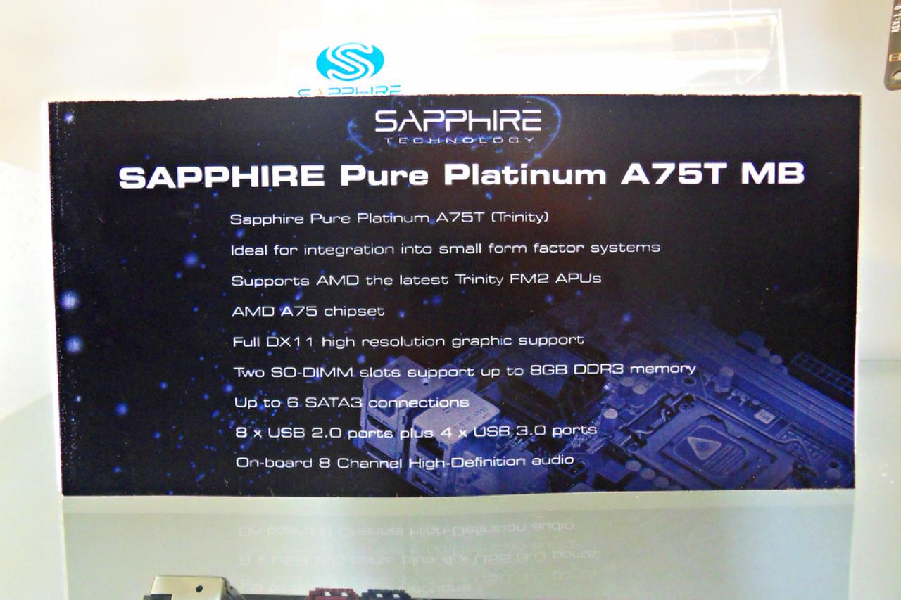 [06/06/2012] Sapphire zeigt Vapor-X-CPU-Kühler, die Radeon HD 7970 Vapor-X, die HD 7870 Flex, eine passive Radeon HD HD 7770 sowie FM2- und Brazos-Boards (34)