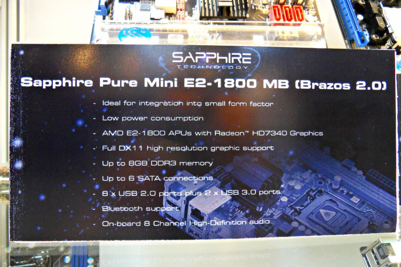 [06/06/2012] Sapphire zeigt Vapor-X-CPU-Kühler, die Radeon HD 7970 Vapor-X, die HD 7870 Flex, eine passive Radeon HD HD 7770 sowie FM2- und Brazos-Boards (36)