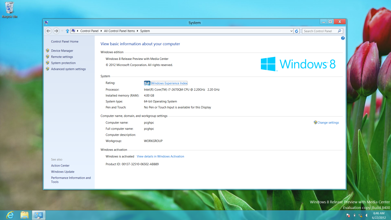 [22/06/2012] ... und hier wie er seit Windows Vista aussieht.